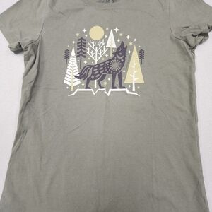 Life Is Good Olive Green T-Shirt